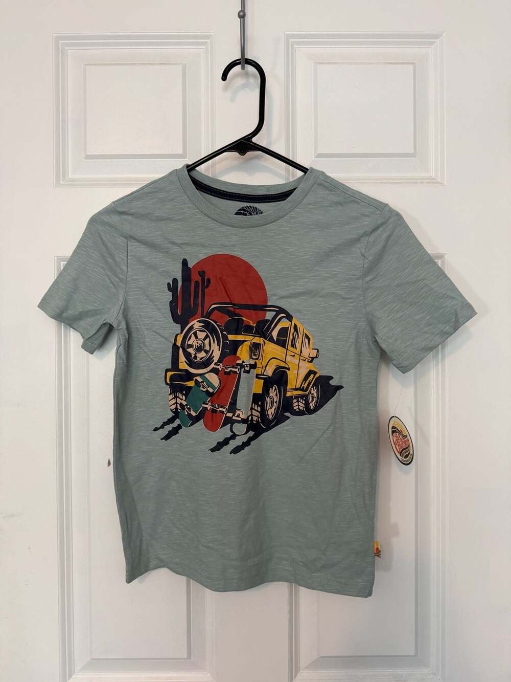 C&C California Boys Off-Road Vehicle & Skateboards Graphic T-Shirt M (7/8)